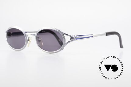 Jean Paul Gaultier 56-7114 Ovale JPG Steampunk Brille, ungetragene Rarität für Kunst- und Mode-Liebhaber, Passend für Herren und Damen