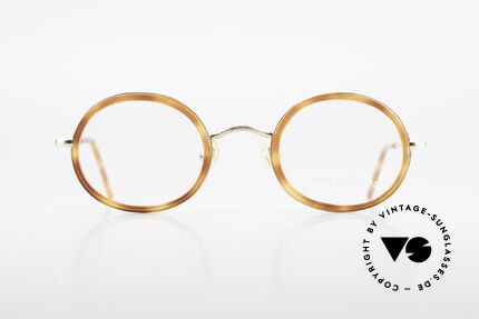 Giorgio Armani 139 Ovale Vintage Fassung 90er, absoluter Klassiker in Farbe und Form; zeitlos elegant, Passend für Herren und Damen