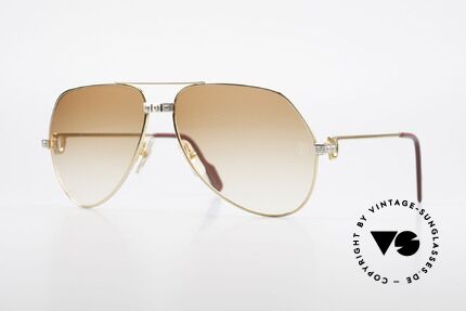 Cartier Vendome Santos - L Luxus Diamanten Sonnenbrille Details