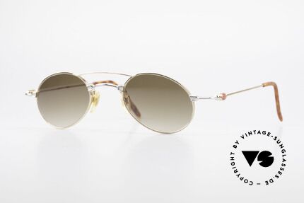 Bugatti 10808 Luxus Vintage Sonnenbrille, sehr feine und leichte Designer-Fassung von BUGATTI, Passend für Herren