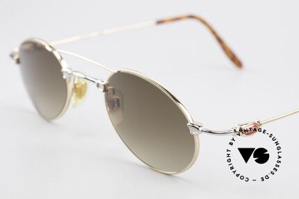 Bugatti 10808 Luxus Vintage Sonnenbrille, ungetragene Rarität (inkl. einem Soft-Etui von Bugatti), Passend für Herren