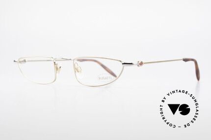 Bugatti 11708 Vintage 90er Luxus Lesebrille, ein edles Bugatti Original aus den frühen 90ern, Passend für Herren