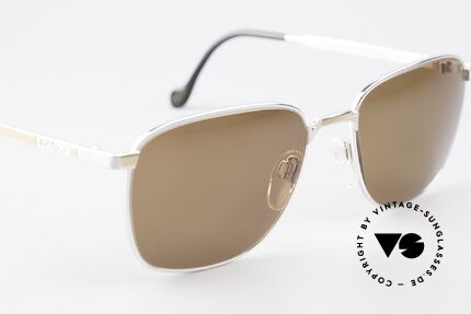 S.T. Dupont D048 90er Luxus Sonnenbrille 23kt, ungetragen (wie all unsere Dupont vintage Fassungen), Passend für Herren