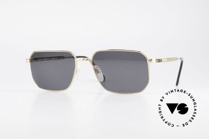 S.T. Dupont D057 Vergoldete Luxus Sonnenbrille, S.T. DUPONT Luxus-Designersonnenbrille von 1995, Passend für Herren