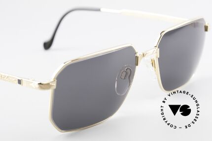 S.T. Dupont D057 Vergoldete Luxus Sonnenbrille, ungetragenes Einzelstück inkl. DUPONT Verpackung, Passend für Herren