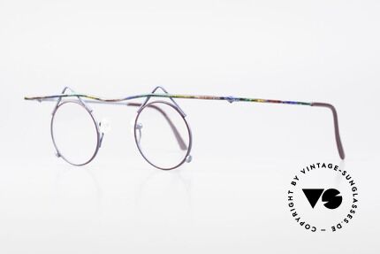 Argenta Crazy 700 Verrückte Vintage Brille, gemacht für alle Individualisten und Charakter-Köpfe, Passend für Damen