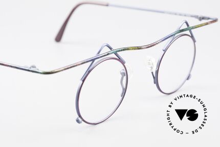 Argenta Crazy 700 Verrückte Vintage Brille, KEINE Retrobrille, sondern ein 1990er Jahre ORIGINAL, Passend für Damen