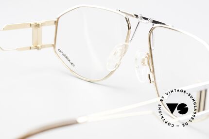 Quattro 0421 Außergewöhnliche 80er Brille, Größe: medium, Passend für Herren