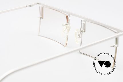 B. Angeletti Aufhänger Vintage Architekten Brille, ungetragenes 90er Einzelstück und KEINE RETROBRILLE, Passend für Herren und Damen