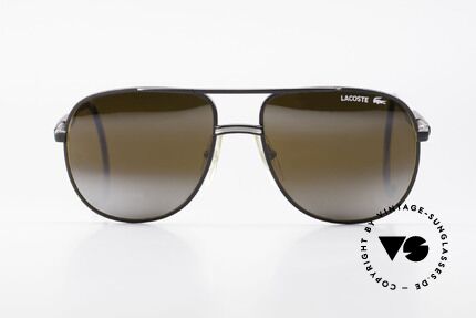 Lacoste 101S Sportliche Aviator Brille XL, Modell "101" der absolute Brillenklassiker von Lacoste, Passend für Herren