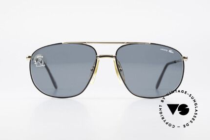Lacoste 121 XL Sport Sonnenbrille Herren, Hybride aus Sport und Schick, mit orig. Etui, Passend für Herren