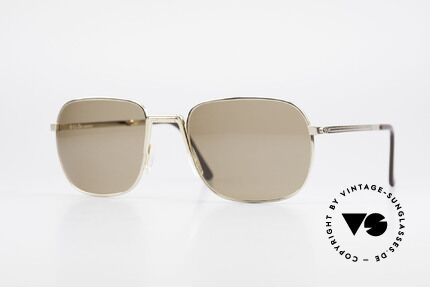 Christian Dior 2288 Monsieur Faltsonnenbrille, praktisches Faltmodell in Top-Qualität (vergoldet), Passend für Herren