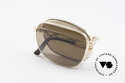 Christian Dior 2288 Monsieur Faltsonnenbrille, Rahmen ist gemacht für Sonnen- od. optische Gläser, Passend für Herren