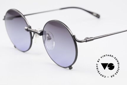 Jean Paul Gaultier 55-7162 Runde Vintage Sonnenbrille, unbenutzt (wie alle unsere 90er Jahre Unikate), Passend für Herren und Damen