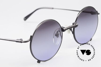 Jean Paul Gaultier 55-7162 Runde Vintage Sonnenbrille, KEINE Retro-Sonnenbrille, ein vintage Original, Passend für Herren und Damen