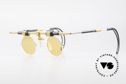 Shooting Star Schießbrille Sportbrille 90er, ebenso als witziges Mode-Accessoire verwendbar, Passend für Herren und Damen