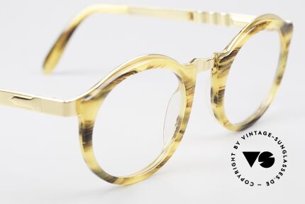 Persol Ivy Gold Plated Panto Brille Small, KEINE Retrobrille, ein ca. 25 Jahre altes ORIGINAL, Passend für Herren und Damen
