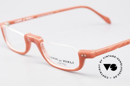 Alain Mikli 6071 / 2081 Vintage Lesebrille Mikli Rot, ungetragenes Einzelstück (wie alle unsere Miklis), Passend für Damen