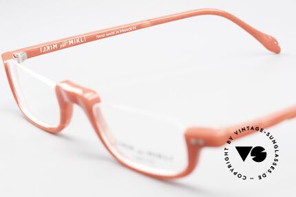 Alain Mikli 6071 / 2081 Vintage Lesebrille Mikli Rot, KEINE Retromode, sondern ein altes 90er Original, Passend für Damen