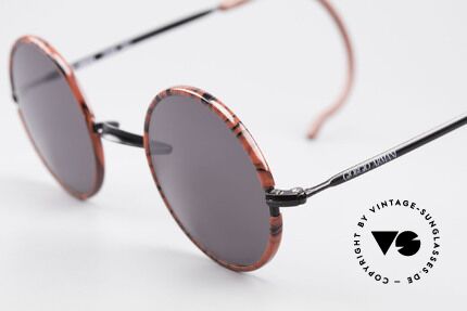 Giorgio Armani 103 Runde 80er Sport Sonnenbrille, ungetragen (wie alle unsere 1980er Jahre Klassiker), Passend für Herren und Damen