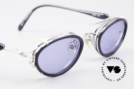 Yohji Yamamoto 51-7210 Clip-On 90er No Retro Brille, ein altes Yamamoto Original; KEINE neue Retrobrille!, Passend für Herren und Damen