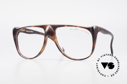Colani 15-331 Schwungvolle Vintage Brille, futuristisches LUIGI COLANI Design der 1980er Jahre, Passend für Herren