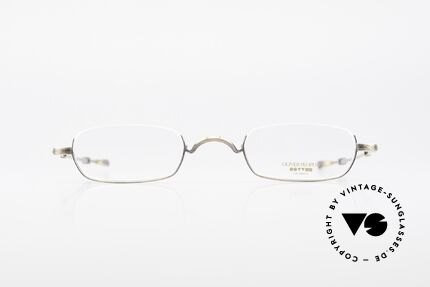 Oliver Peoples OP662 Ausziehbare Teleskop Brille, 1986 gegründet; inspiriert vom 20er Art Deco Zeitalter, Passend für Herren und Damen