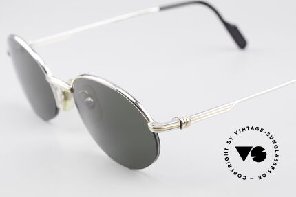 Cartier Manhattan Ovale Luxus Platin Brille, teure Platin-Edition: Fassung mit Platin-Legierung, Passend für Herren und Damen