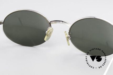 Cartier Manhattan Ovale Luxus Platin Brille, KEINE RETRO Cartier Brille; ein Original von 1998!, Passend für Herren und Damen