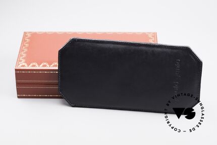 Cartier Manhattan Ovale Luxus Platin Brille, Größe: small, Passend für Herren und Damen