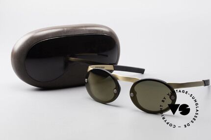 Porsche 5694 P0050 Magnetische Sonnenbrille 90er, Größe: medium, Passend für Herren