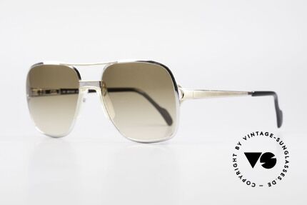 Metzler 0772 Old School Vintage XXL Brille, mehr 'old school Brille' geht nun wirklich nicht, Passend für Herren