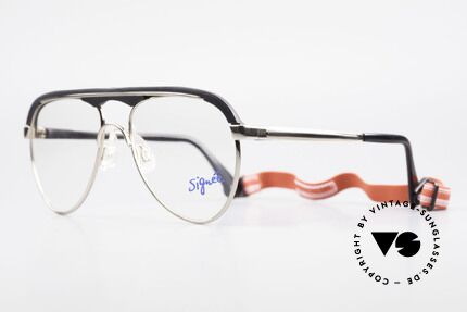 Metzler 0250 Echt Vintage 80er Sportbrille, flexibler, hochwertiger & solider Rahmen (Germany), Passend für Herren