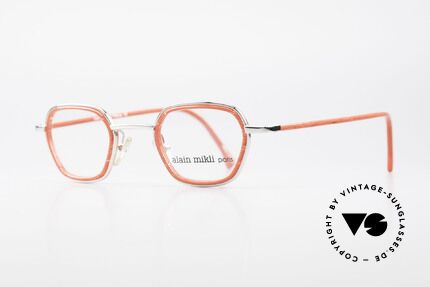 Alain Mikli 1642 / 1006 Vintage Brille In Mikli Rot, ein außergewöhnliches vintage Modell für Damen, Passend für Damen