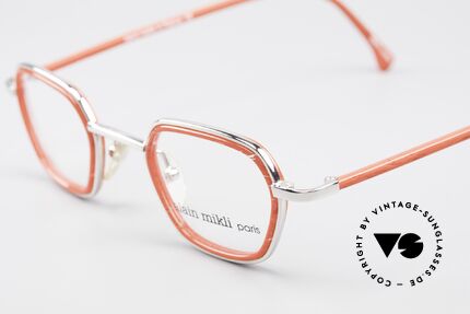 Alain Mikli 1642 / 1006 Vintage Brille In Mikli Rot, ungetragenes Einzelstück (wie alle unsere Miklis), Passend für Damen