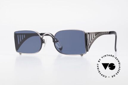 Jean Paul Gaultier 56-0177 Golden Gate Bridge Brille, vintage Designer-Sonnenbrille von J.P. Gaultier, Passend für Herren und Damen