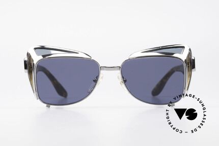 Jean Paul Gaultier 56-9272 Steampunk Sonnenbrille JPG, äußerst kreatives Designerstück = kostbar & rar, Passend für Herren
