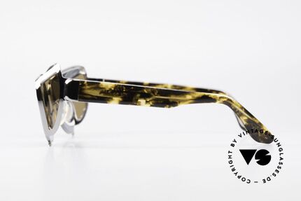 Jean Paul Gaultier 56-9272 Steampunk Sonnenbrille JPG, häufig auch Steampunk-Sonnenbrille bezeichnet!, Passend für Herren