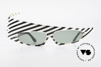 Alain Mikli PLUME Haute Couture Sonnenbrille, die Rahmenform erinnert an eine Feder = PLUME, Passend für Herren und Damen