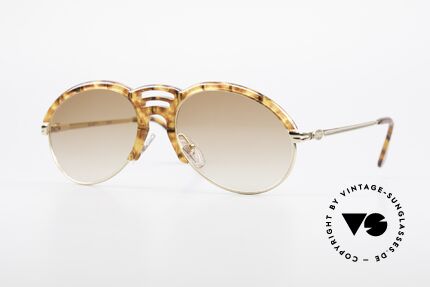 Bugatti 15287 Bernstein Optik Sonnenbrille Details