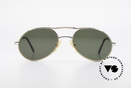 Bugatti 14008 Herren Sonnenbrille Vintage, typische Bugatti Herrenform (Tropfenform), Passend für Herren