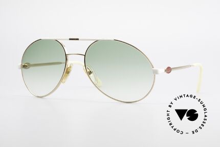 Bugatti 64319 Original 80er Sonnenbrille, klassische 80er Bugatti vintage Herren-Sonnenbrille, Passend für Herren