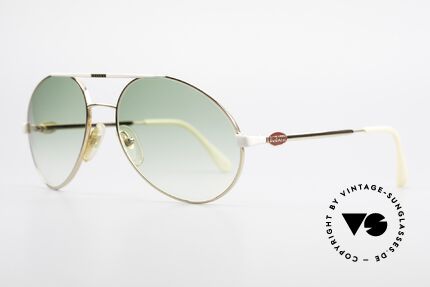 Bugatti 64319 Original 80er Sonnenbrille, eine Luxus-Sonnenbrille in LARGE-Größe (140mm), Passend für Herren