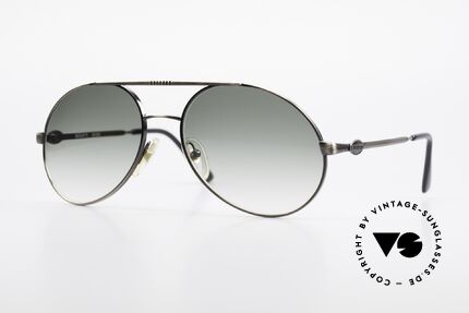 Bugatti 65282 Vintage Herrensonnenbrille, vintage Bugatti XL Sonnenbrille aus dem Jahre 1988, Passend für Herren
