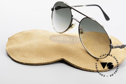 Bugatti 65282 Vintage Herrensonnenbrille, KEINE Retromode; sondern ein 30 Jahre altes Original, Passend für Herren