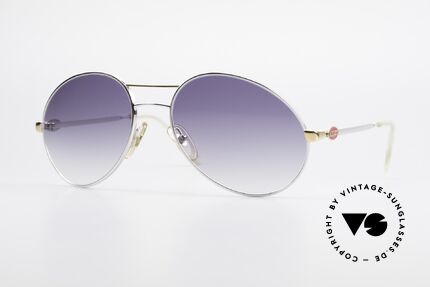 Bugatti 65984 Original 80er No Retro Brille, vintage 80er Bugatti Herren-Sonnenbrille, Passend für Herren