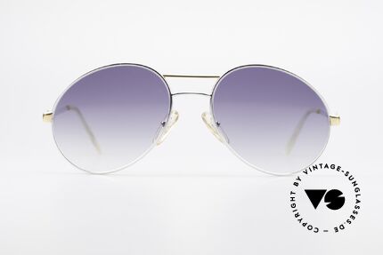 Bugatti 65984 Original 80er No Retro Brille, außergewöhnliche Rahmen-Form (markant), Passend für Herren