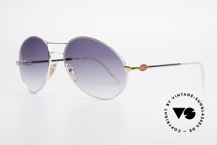 Bugatti 65984 Original 80er No Retro Brille, auch als "traurige Tropfenform" bezeichnet, Passend für Herren