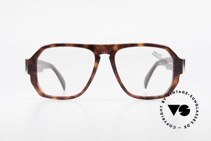 Silhouette M2154 Echt 80er Old School Brille, dicke Rahmenprofile und wuchtige Dimensionen, Passend für Herren