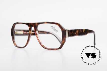 Silhouette M2154 Echt 80er Old School Brille, 80er ORIGINAL in entsprechender Top-Qualität, Passend für Herren